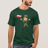 St. Patricks Day Poolse T-Shirt (Voorkant)