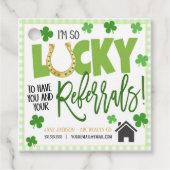 St Patricks Day Pop-by-Label Bedankjes Labels (Voorkant)