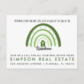 St Patricks Day Pop-by-onroerend goed Aankondigingskaart (Voorkant)