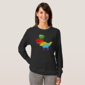 St Patricks Day Pop It Fidget Speelgoed Leprechaun T-shirt (Voorkant volledig)