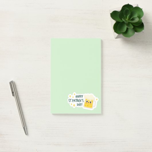 St. Patrick's Day Post-it Notes (Kantoor)