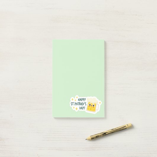 St. Patrick's Day Post-it Notes (Op bureau)