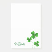 St. Patrick's Day Post-it® Notes (Voorkant)