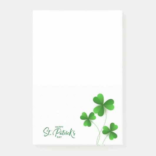 St. Patrick's Day Post-it® Notes (Voorkant)