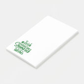 St. Patrick's Day Post-it Notes (Schuin)
