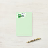 St. Patrick's Day Post-it® Notes (Op bureau)