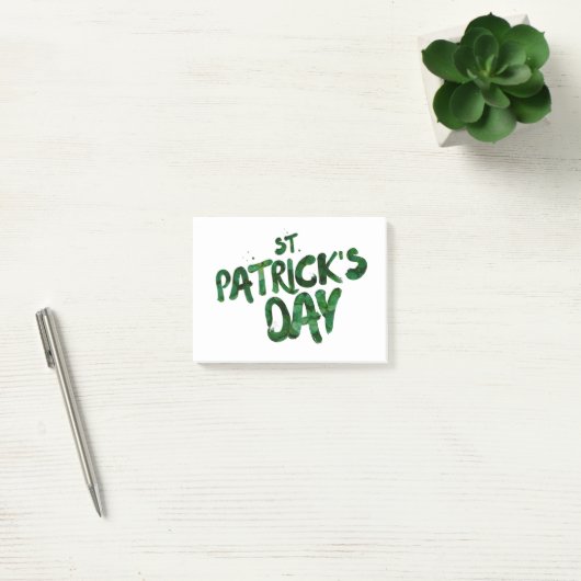 St. Patrick's day 🍀 Post-it® Notes (Kantoor)