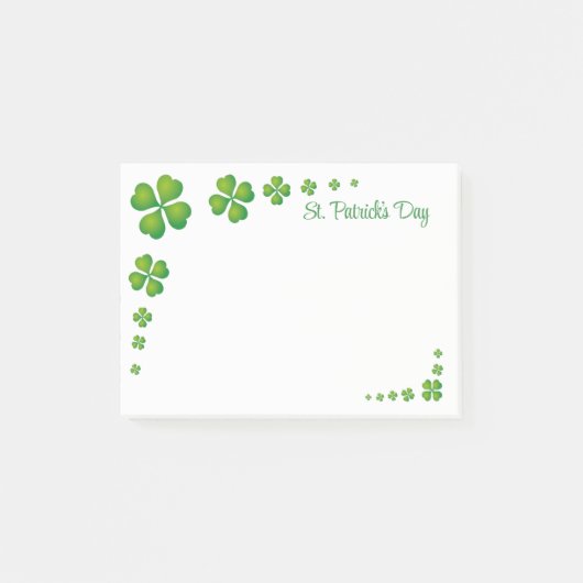 St. Patrick's Day Post-it® Notes (Voorkant)