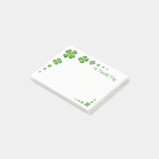 St. Patrick's Day Post-it® Notes (Schuin)