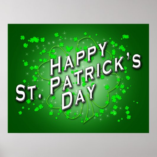 St. Patricks Day Poster (Voorkant)