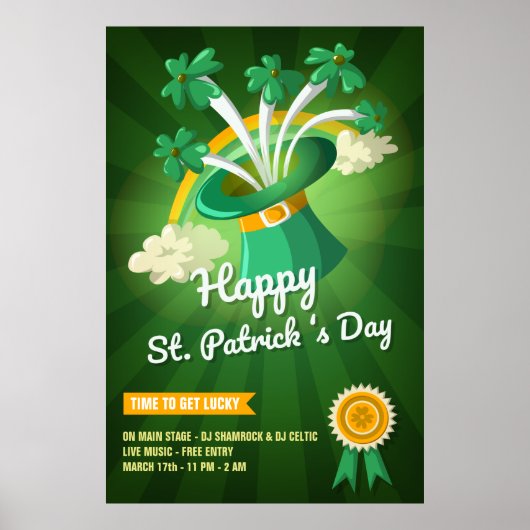 St. Patrick's Day Poster (Voorkant)