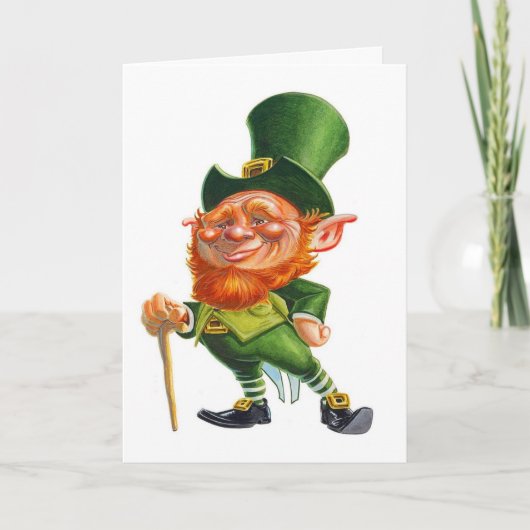 ST. PATRICK'S DAY, POT MET GOUD kaart (Voorkant)