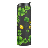 St Patricks Day Pot of Gold In Progress Tumbler Thermosbeker (Gedraaid links)