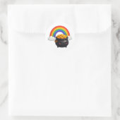 St. Patrick's Day Pot of Gold Sticker (Tas)