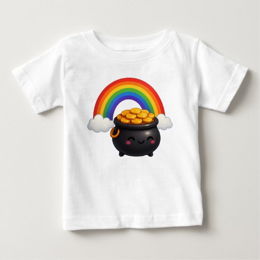 St. Patrick's Day Pot of Gold T-shirt (Voorkant)