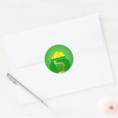 St Patrick's Day Pot van gouden Sticker (Envelop)