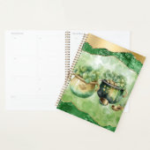 St. Patrick's Day Pots of Gold Irish Clovers Planner (Display)