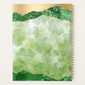 St. Patrick's Day Pots of Gold Irish Clovers Planner (Achterkant)