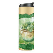 St. Patrick's Day Pots of Gold Irish Clovers Thermosbeker (Gedraaid links)