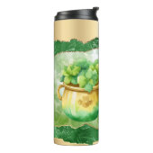 St. Patrick's Day Pots of Gold Irish Clovers Thermosbeker (Gedraaid links)