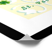 St. Patrick's Day Prayer Blessing Poster (Hoek)