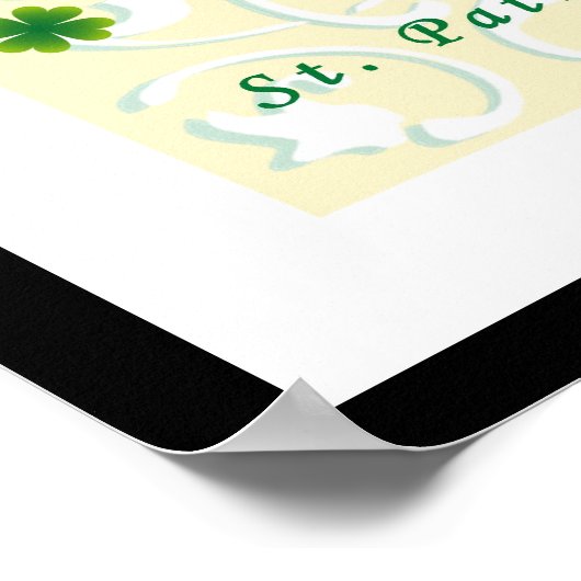 St. Patrick's Day Prayer Blessing Poster (Hoek)