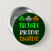 St. Patrick's Day Pride Button (Voorkant /achterkant)