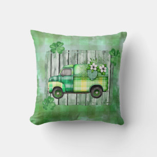 St. Patrick's Day Pset  Truck Kussen