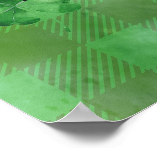 St. Patrick's Day Pset Truck Poster (Hoek)