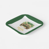 St. Patrick's Day Pub Gepersonaliseerde Waterverf Papieren Bordje (Gebogen)