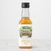 St. Patrick's Day Pub Party Custom Likeurfles Etiket (Voorkant)