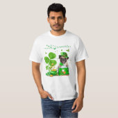 St Patricks Day Pug Lover Iers T-shirt (Voorkant volledig)