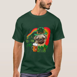 St. Patrick's Day Pug T-shirt