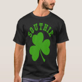 St Patricks Day pyjama Irish Southie Irish South T-shirt (Voorkant)