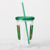 St Patrick's Day Queen Acryl Drinkbeker (Links)