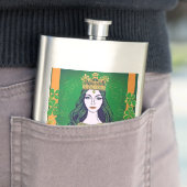 St Patrick's Day Queen Flacon (Voorbeeld)