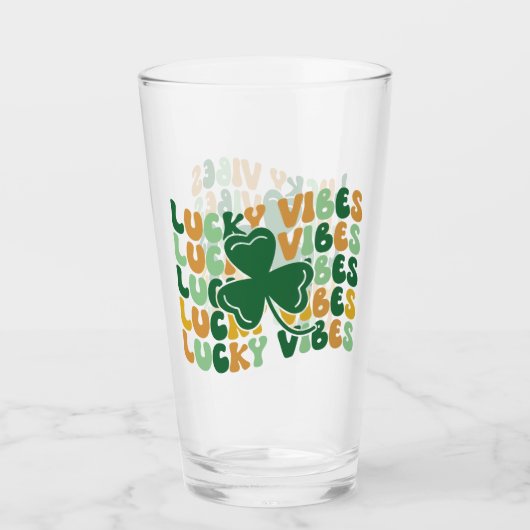 St Patrick's Day Quote Glass Glas (Voorkant)
