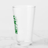 St Patrick's Day Quote Glass Glas (Links)