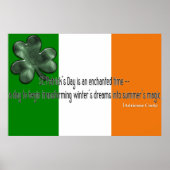 St. Patrick's Day Quote Print (Voorkant)