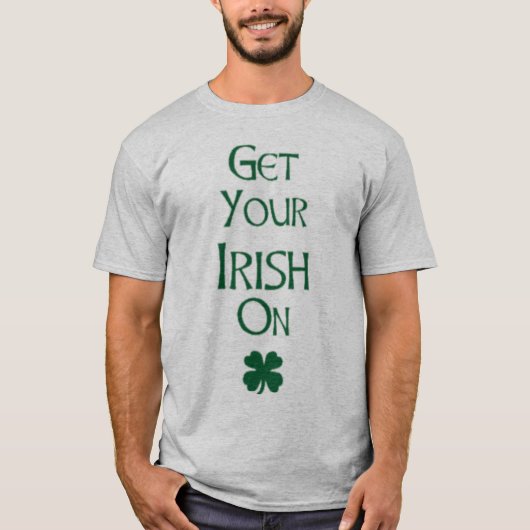 St Patricks Day Quote T-shirt (Voorkant)