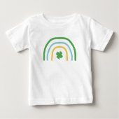 St. Patricks Day Rainbow Irish Clover Kinder T-Shi (Voorkant)