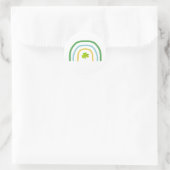 St Patricks Day Rainbow Irish Ronde Sticker (Tas)
