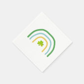 St Patricks Day Rainbow Irish Servet (Hoek)