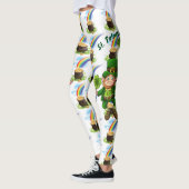 St Patrick's Day Rainbow Pot of Gold Leprechaun Leggings (Links)