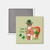 St. Patrick's Day Rat Terrier Magneet (Voorkant / Achterkant)