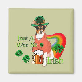 St. Patrick's Day Rat Terrier Magneet