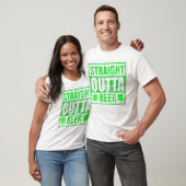 St. Patricks Day Recht uit Bier DS T-shirt (Unisex)