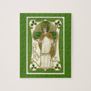 St. Patrick's Day Religieuze bisschop van Ierland Legpuzzel