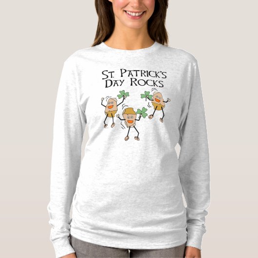 St. Patrick's Day Rocks T-shirt (Voorkant)