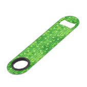 St Patrick's Day ~ Roestvrij stalen flessenopener Speed Flessenopener (Achterkant Gekanteld)